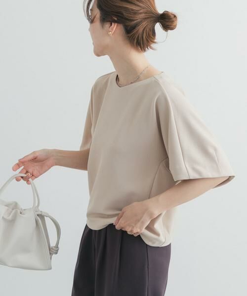 URBAN RESEARCH DOORS / アーバンリサーチ ドアーズ Tシャツ | カットジョーゼットVネックプルオーバー | 詳細27