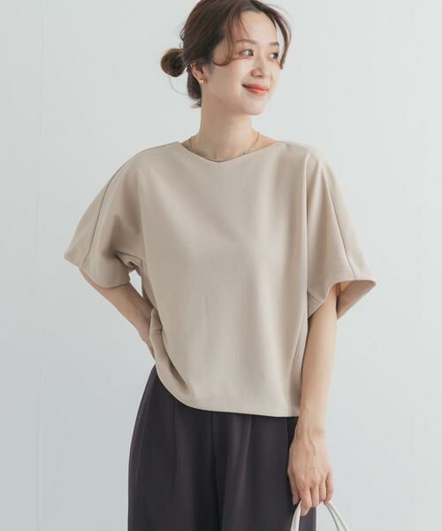 URBAN RESEARCH DOORS / アーバンリサーチ ドアーズ Tシャツ | カットジョーゼットVネックプルオーバー | 詳細29