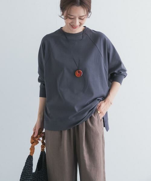 URBAN RESEARCH DOORS / アーバンリサーチ ドアーズ Tシャツ | オーバーサイズドルマンプルオーバー | 詳細4