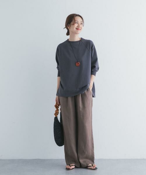 URBAN RESEARCH DOORS / アーバンリサーチ ドアーズ Tシャツ | オーバーサイズドルマンプルオーバー | 詳細7