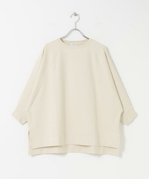 URBAN RESEARCH DOORS / アーバンリサーチ ドアーズ Tシャツ | オーバーサイズドルマンプルオーバー（ナチュラル）