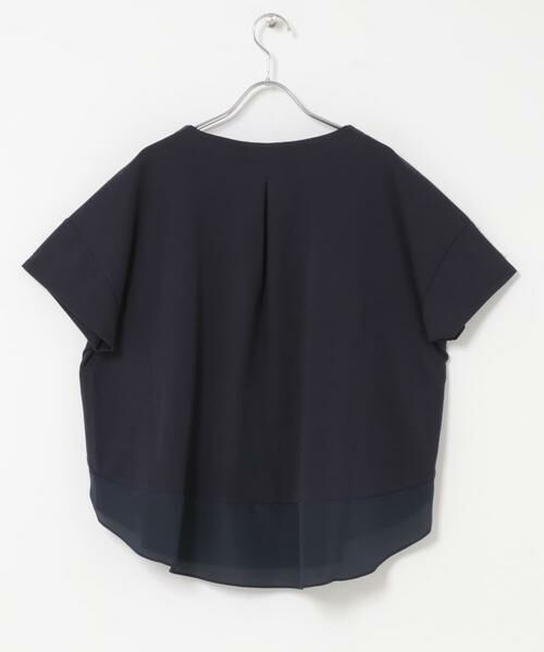 URBAN RESEARCH DOORS / アーバンリサーチ ドアーズ Tシャツ | 異素材切替えラウンドヘムプルオーバー | 詳細22