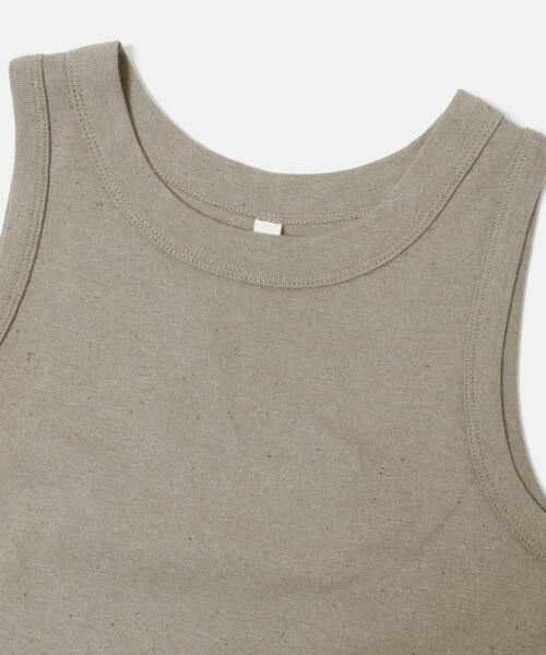 URBAN RESEARCH DOORS / アーバンリサーチ ドアーズ タンクトップ | Natural Cotton TankTop | 詳細5