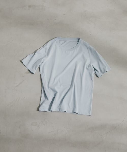 URBAN RESEARCH DOORS / アーバンリサーチ ドアーズ Tシャツ | High Gauge Cotton T-shirts（ブルー系その他）