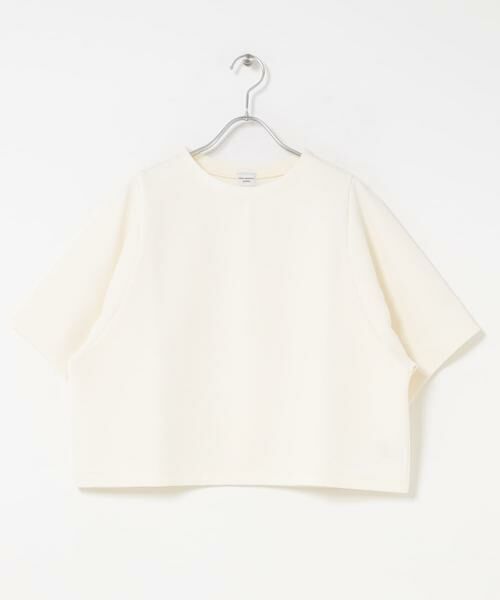 URBAN RESEARCH DOORS / アーバンリサーチ ドアーズ Tシャツ | 袖ボリュームクロップドプルオーバー（オフホワイト）