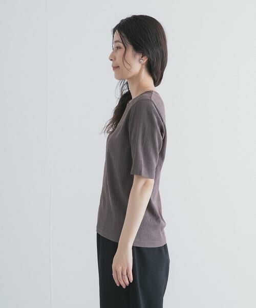 URBAN RESEARCH DOORS / アーバンリサーチ ドアーズ Tシャツ | 5分袖楊柳カットTシャツ | 詳細10