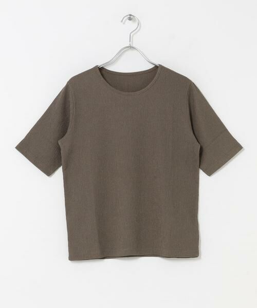 URBAN RESEARCH DOORS / アーバンリサーチ ドアーズ Tシャツ | 5分袖楊柳カットTシャツ | 詳細11