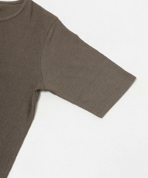 URBAN RESEARCH DOORS / アーバンリサーチ ドアーズ Tシャツ | 5分袖楊柳カットTシャツ | 詳細12