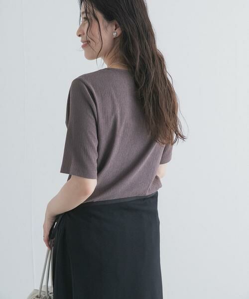 URBAN RESEARCH DOORS / アーバンリサーチ ドアーズ Tシャツ | 5分袖楊柳カットTシャツ | 詳細6