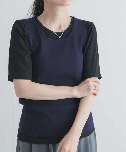 URBAN RESEARCH DOORS / アーバンリサーチ ドアーズ Tシャツ | 5分袖楊柳カットTシャツ | 詳細23