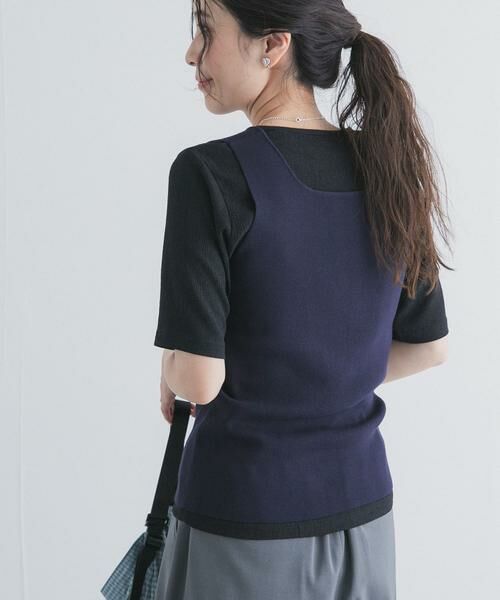 URBAN RESEARCH DOORS / アーバンリサーチ ドアーズ Tシャツ | 5分袖楊柳カットTシャツ | 詳細26