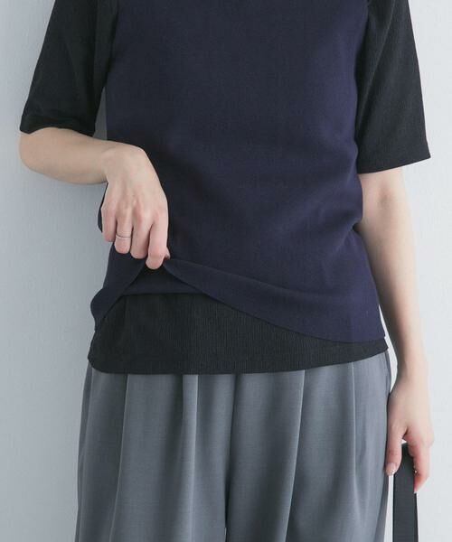 URBAN RESEARCH DOORS / アーバンリサーチ ドアーズ Tシャツ | 5分袖楊柳カットTシャツ | 詳細27