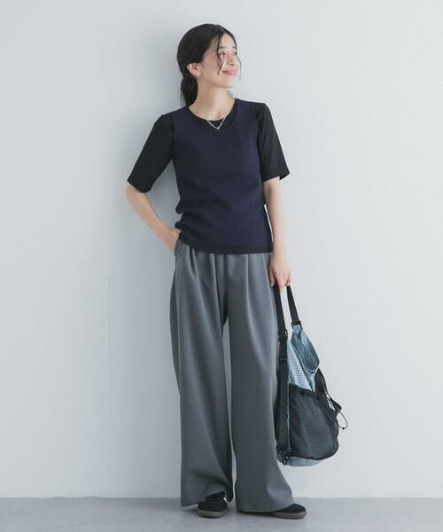 URBAN RESEARCH DOORS / アーバンリサーチ ドアーズ Tシャツ | 5分袖楊柳カットTシャツ | 詳細28