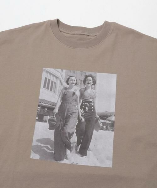 URBAN RESEARCH DOORS / アーバンリサーチ ドアーズ Tシャツ | 『スタッフ企画』フォトプリントオーバーTシャツ | 詳細2