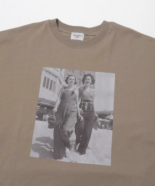 URBAN RESEARCH DOORS / アーバンリサーチ ドアーズ Tシャツ | 『スタッフ企画』フォトプリントオーバーTシャツ | 詳細8