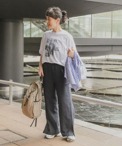 URBAN RESEARCH DOORS / アーバンリサーチ ドアーズ Tシャツ | 『スタッフ企画』フォトプリントオーバーTシャツ | 詳細7
