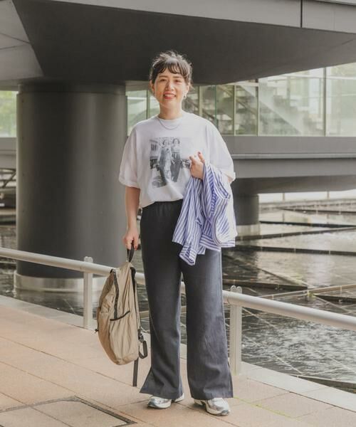 URBAN RESEARCH DOORS / アーバンリサーチ ドアーズ Tシャツ | 『スタッフ企画』フォトプリントオーバーTシャツ | 詳細8