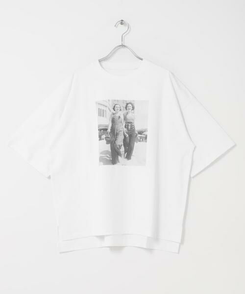 URBAN RESEARCH DOORS / アーバンリサーチ ドアーズ Tシャツ | 『スタッフ企画』フォトプリントオーバーTシャツ | 詳細10