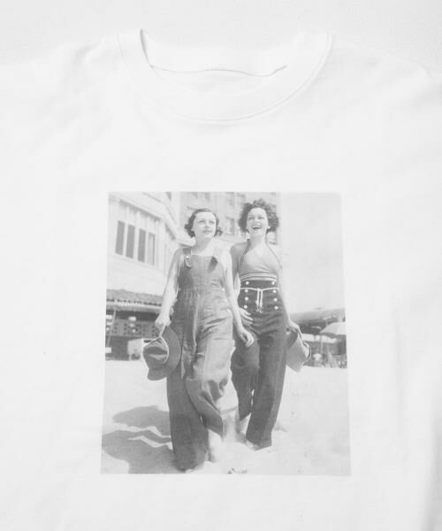 URBAN RESEARCH DOORS / アーバンリサーチ ドアーズ Tシャツ | 『スタッフ企画』フォトプリントオーバーTシャツ | 詳細11