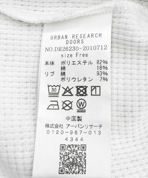 URBAN RESEARCH DOORS / アーバンリサーチ ドアーズ Tシャツ | 『スタッフ企画』小花柄サーマルロングTシャツ | 詳細10