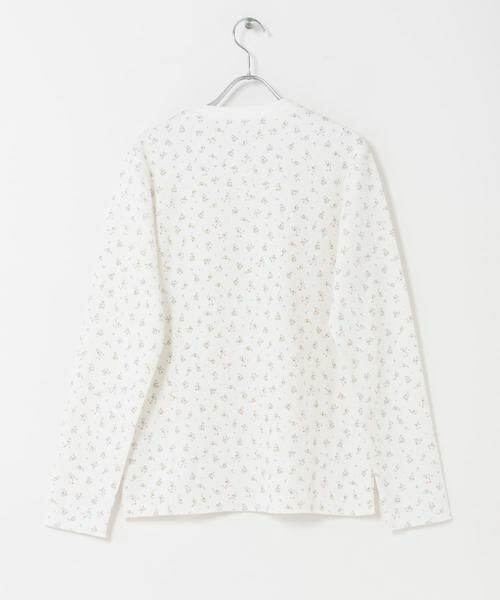 URBAN RESEARCH DOORS / アーバンリサーチ ドアーズ Tシャツ | 『スタッフ企画』小花柄サーマルロングTシャツ | 詳細8