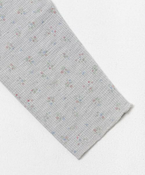 URBAN RESEARCH DOORS / アーバンリサーチ ドアーズ Tシャツ | 『スタッフ企画』小花柄サーマルロングTシャツ | 詳細11