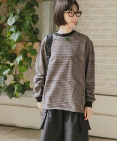 URBAN RESEARCH DOORS / アーバンリサーチ ドアーズ Tシャツ | 『スタッフ企画』マルチボーダーロングTシャツ