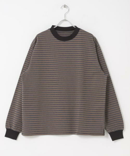 URBAN RESEARCH DOORS / アーバンリサーチ ドアーズ Tシャツ | 『スタッフ企画』マルチボーダーロングTシャツ | 詳細7