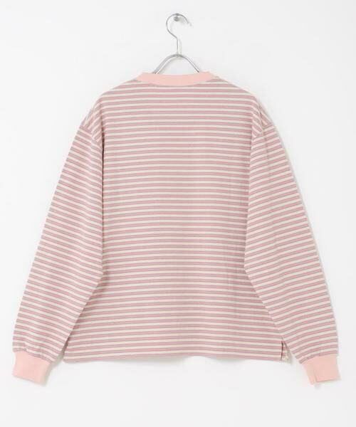 URBAN RESEARCH DOORS / アーバンリサーチ ドアーズ Tシャツ | 『スタッフ企画』マルチボーダーロングTシャツ | 詳細10