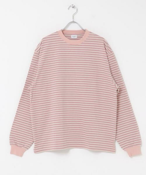 URBAN RESEARCH DOORS / アーバンリサーチ ドアーズ Tシャツ | 『スタッフ企画』マルチボーダーロングTシャツ | 詳細14