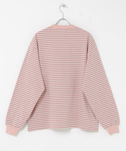URBAN RESEARCH DOORS / アーバンリサーチ ドアーズ Tシャツ | 『スタッフ企画』マルチボーダーロングTシャツ | 詳細15