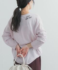 URBAN RESEARCH DOORS / アーバンリサーチ ドアーズ Tシャツ | バック刺繍ロングスリーブTシャツ