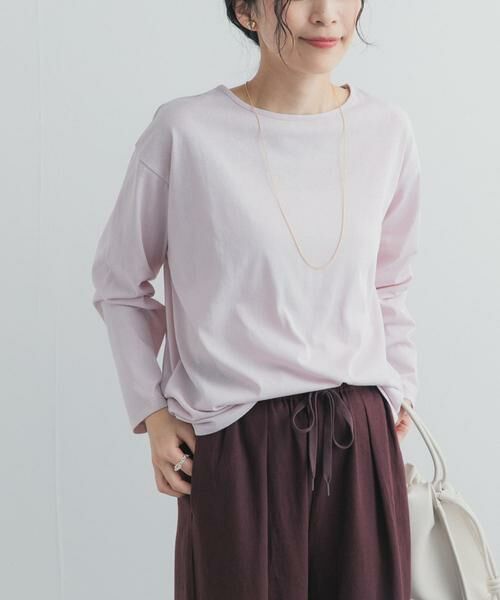 URBAN RESEARCH DOORS / アーバンリサーチ ドアーズ Tシャツ | バック刺繍ロングスリーブTシャツ | 詳細3