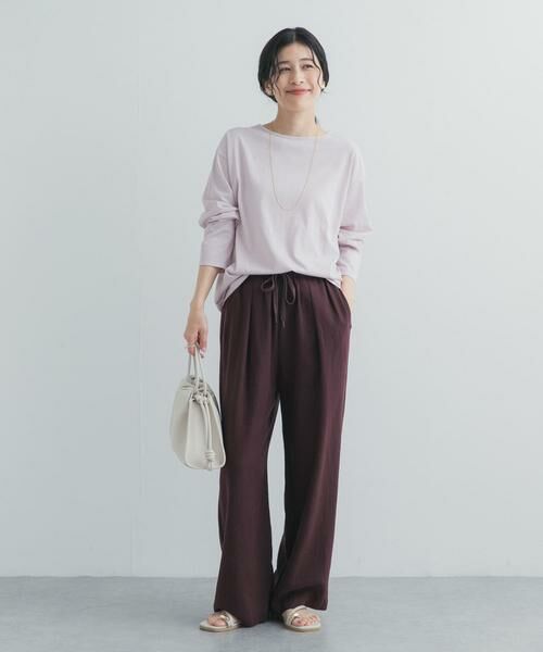 URBAN RESEARCH DOORS / アーバンリサーチ ドアーズ Tシャツ | バック刺繍ロングスリーブTシャツ | 詳細6