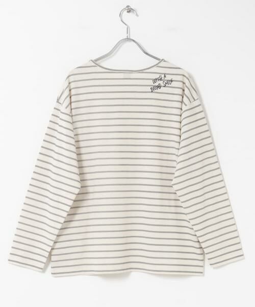 URBAN RESEARCH DOORS / アーバンリサーチ ドアーズ Tシャツ | バック刺繍ロングスリーブTシャツ | 詳細22