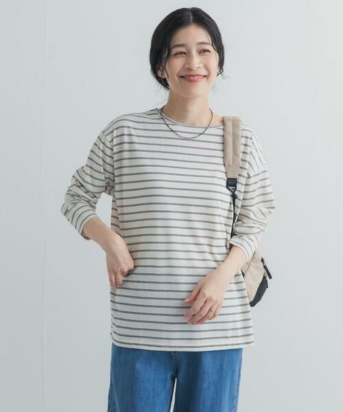 URBAN RESEARCH DOORS / アーバンリサーチ ドアーズ Tシャツ | バック刺繍ロングスリーブTシャツ | 詳細16