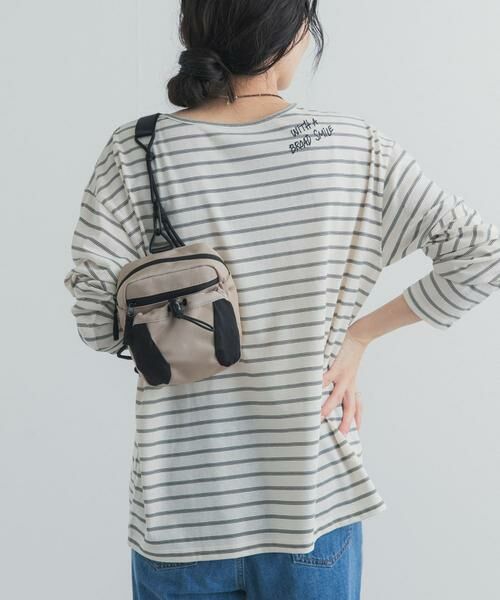 URBAN RESEARCH DOORS / アーバンリサーチ ドアーズ Tシャツ | バック刺繍ロングスリーブTシャツ（ホワイト系その他）