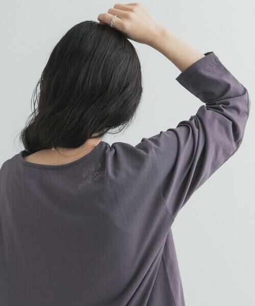 URBAN RESEARCH DOORS / アーバンリサーチ ドアーズ Tシャツ | バック刺繍ロングスリーブTシャツ | 詳細26