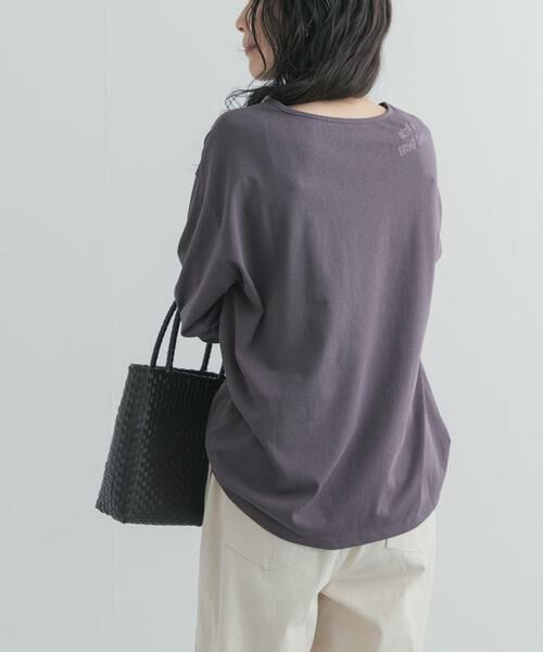 URBAN RESEARCH DOORS / アーバンリサーチ ドアーズ Tシャツ | バック刺繍ロングスリーブTシャツ | 詳細27