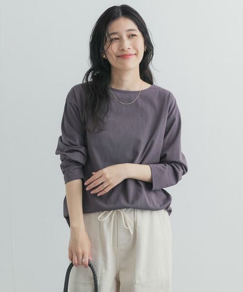 URBAN RESEARCH DOORS / アーバンリサーチ ドアーズ Tシャツ | バック刺繍ロングスリーブTシャツ | 詳細30