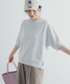 URBAN RESEARCH DOORS / アーバンリサーチ ドアーズ Tシャツ | モダールコットン裏毛ドルマンプルオーバー