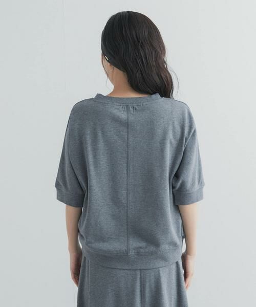 URBAN RESEARCH DOORS / アーバンリサーチ ドアーズ Tシャツ | モダールコットン裏毛ドルマンプルオーバー | 詳細29