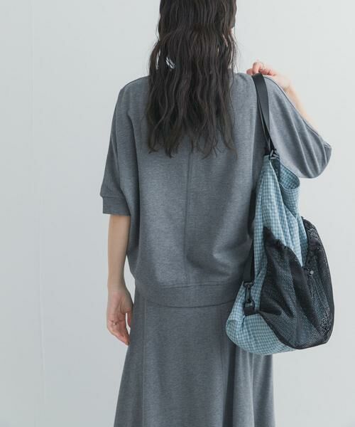 URBAN RESEARCH DOORS / アーバンリサーチ ドアーズ Tシャツ | モダールコットン裏毛ドルマンプルオーバー | 詳細23