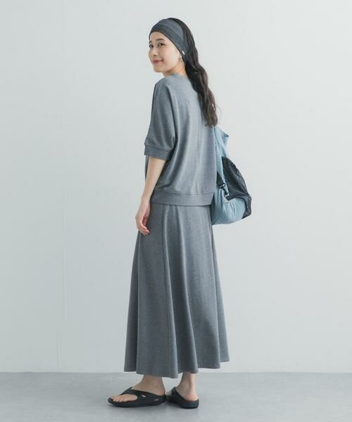 URBAN RESEARCH DOORS / アーバンリサーチ ドアーズ Tシャツ | モダールコットン裏毛ドルマンプルオーバー | 詳細26