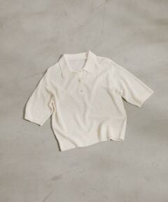 URBAN RESEARCH DOORS / アーバンリサーチ ドアーズ ニット・セーター | Acetate Mix Collared Knit