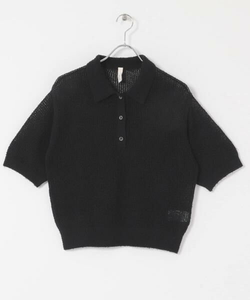 URBAN RESEARCH DOORS / アーバンリサーチ ドアーズ ニット・セーター | Acetate Mix Collared Knit | 詳細4
