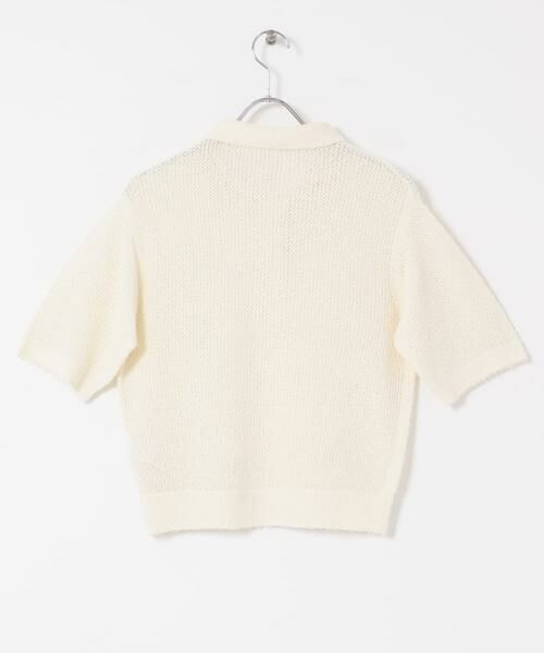 URBAN RESEARCH DOORS / アーバンリサーチ ドアーズ ニット・セーター | Acetate Mix Collared Knit | 詳細9