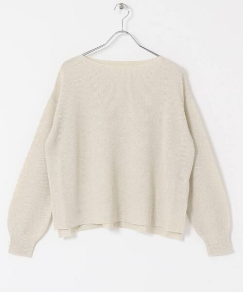 URBAN RESEARCH DOORS / アーバンリサーチ ドアーズ ニット・セーター | ラメシアーリラックスニット | 詳細25