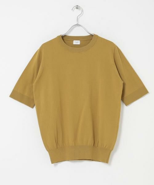 URBAN RESEARCH DOORS / アーバンリサーチ ドアーズ ニット・セーター | 『UR TECH ひやサラクール』コットンハーフスリーブKNIT | 詳細14