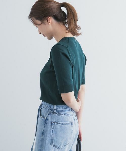 URBAN RESEARCH DOORS / アーバンリサーチ ドアーズ ニット・セーター | 『UR TECH ひやサラクール』コットンハーフスリーブKNIT | 詳細14